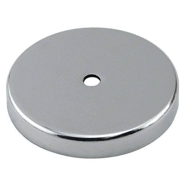 Zoro Select Cup Magnet, Neodymium, 105 lb. Pull - 10E852