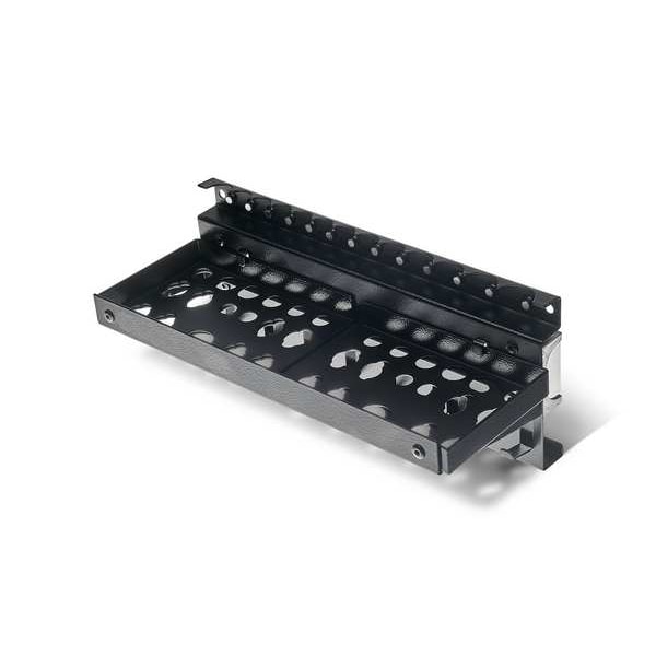 Triton Products 20 In. W x 5 In. D x 4.75 In. H Black Steel Magnetic Multi-Function Tool Holder - KTI-72465