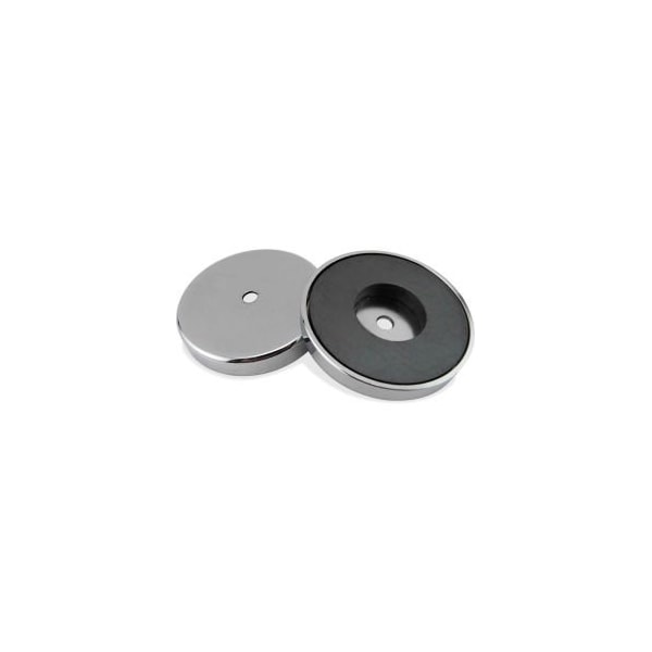 Master Magnetics Master Magnetics Ceramic Round Base Magnet RB100CBX - 200 Lbs. Pull - Pkg Qty 12 - RB100CBX