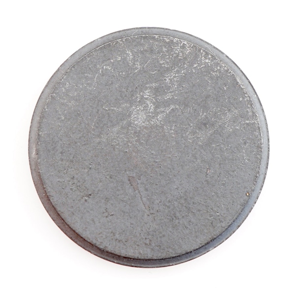 Master Magnetics Magnet Source .187 in. L X 1.5 in. W Black Disc Magnets 0.7 lb. pull 2 pc - 07041
