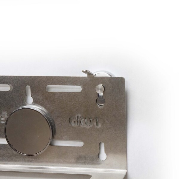 Mag-Mate Plated Cup Magnet w/T-Slot Stud, Ma, PK4 - MX1000RKHS4PK