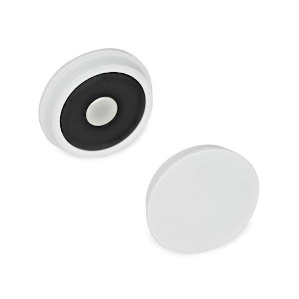 J.W. Winco GN53.1-ND-25-WS-Magnet with White Housing - GN53.1