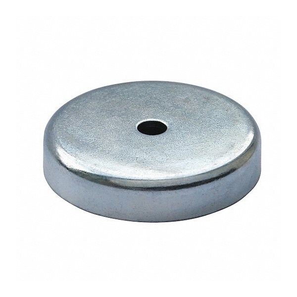 Eclipse Magnetics Neodymium Pot Magnet with through hole 2.62 in. Dia. - E685