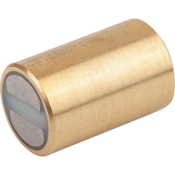 Kipp Magnet Deep Pot Magnet, Round, D=10D1=M04, Form:B, Smco, Comp:Brass - K0551.06