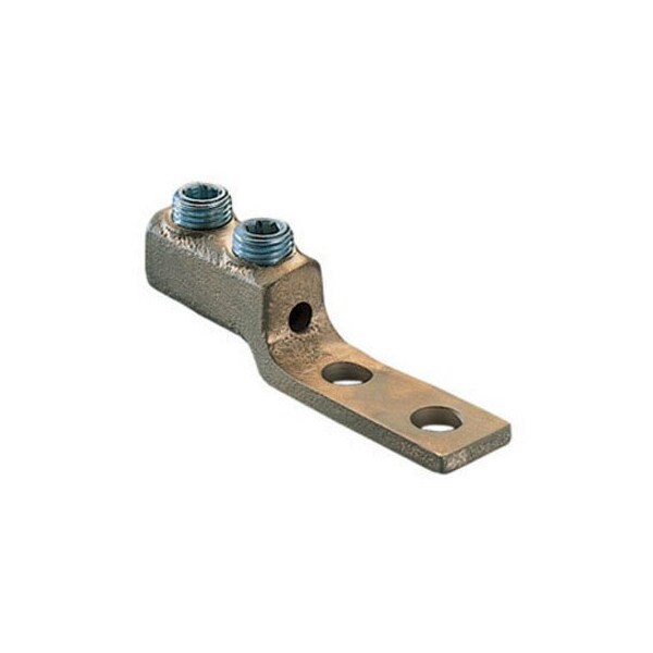 Panduit Copper Mechanical Lug, 2 Orificios, Tandem, NEMA, 2/0 STR -, HHL21-2N-5 - HHL21-2N-5