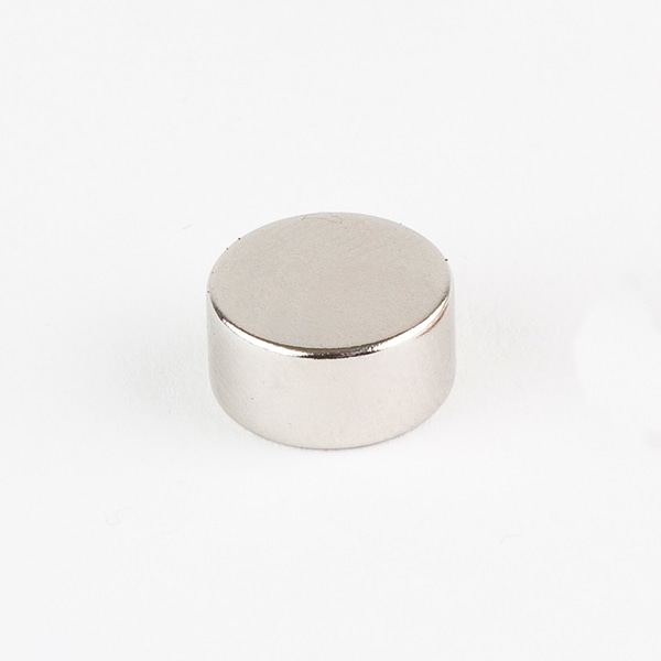 Bunting N52 Neodymium Disc Magnets, 0.5" D, 13.47 lb Pull, Rare Earth Magnets - N52P500250