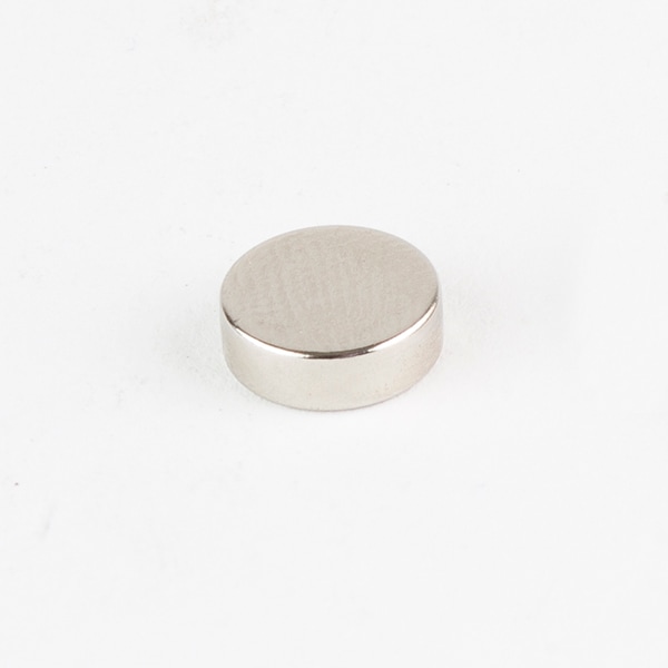Bunting N52 Neodymium Disc Magnets, 0.375" D, 5.46 lb Pull, Rare Earth Magnets - N52P375125