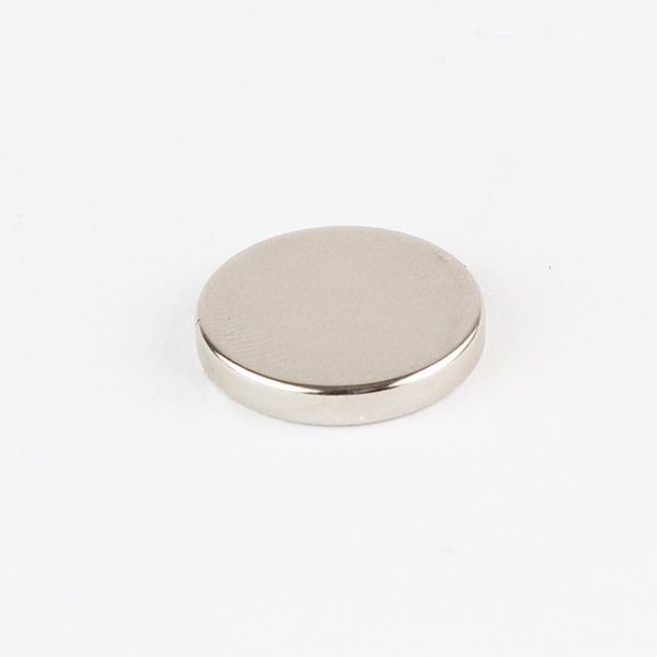 Bunting N52 Neodymium Disc Magnets, 0.875" D, 13.9 lb Pull, Rare Earth Magnets - N52P875125