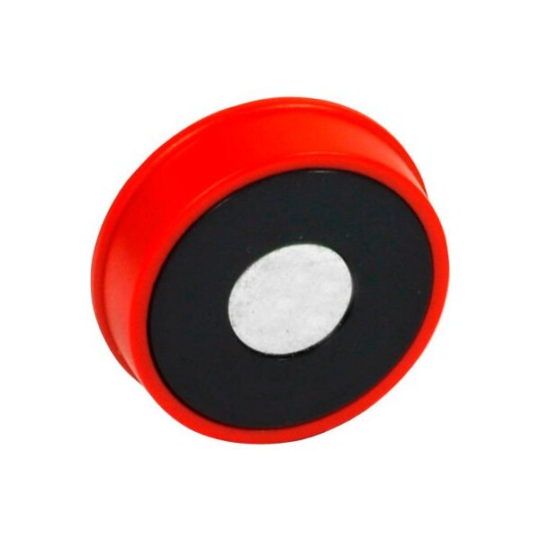 J.W. Winco J.W. Winco Retaining Magnet Assembly Disc-Shaped w/o Thread - .98" Diameter, Plastic - 53.1-ND-25-RT