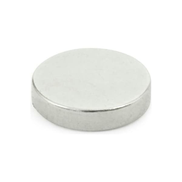 J.W. Winco J.W. Winco Solid Disk-Shaped Raw Magnet - .39" Diameter, Steel - 55.2-ND-10-3