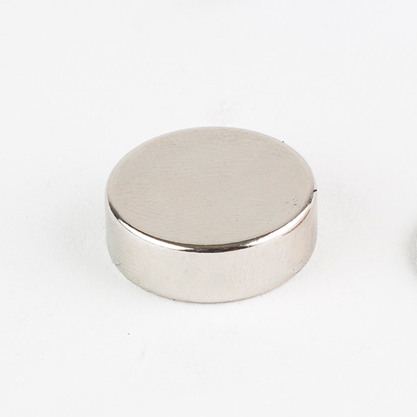 Bunting N52 Neodymium Disc Magnets, 0.75" D, 23.3 lb Pull, Rare Earth Magnets - N52P750250
