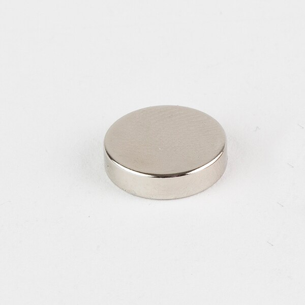 Bunting N52 Neodymium Disc Magnets, 0.5" D, 7.97 lb Pull, Rare Earth Magnets - N52P500125