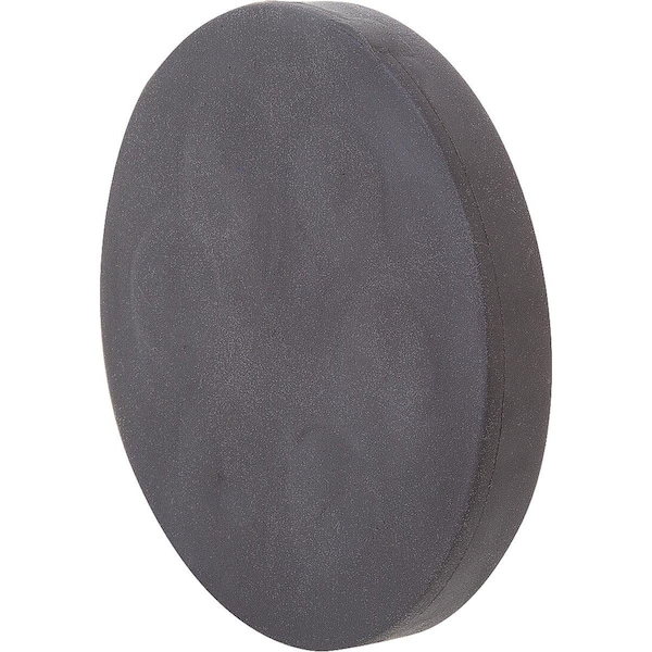 Kipp Magnet Shallow Pot Magnet M04 Ndfeb, Round, Comp:Rubber, Comp:Black, D=22 - K0564.01