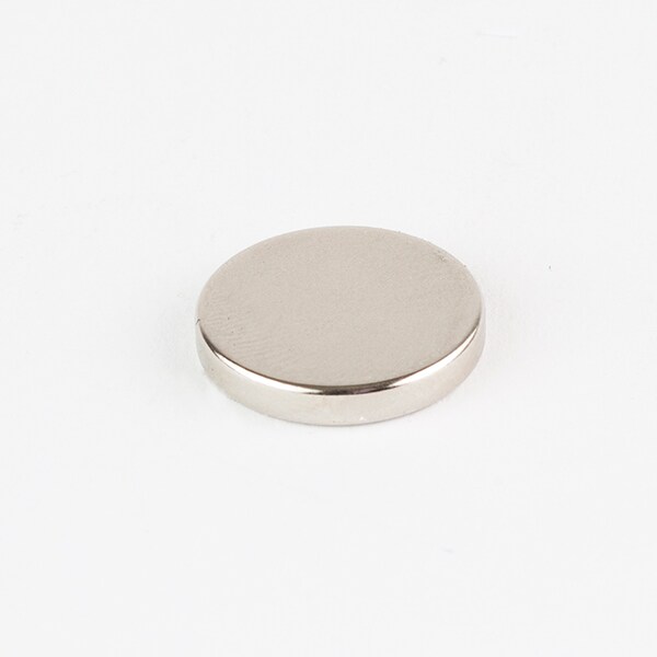 Bunting N52 Neodymium Disc Magnets, 0.81" D, 13.02 lb Pull, Rare Earth Magnets - N52P812125
