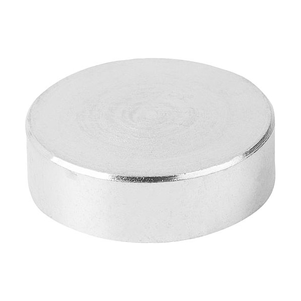 Kipp Magnet, samarium-cobalt, shallow pot, dia. 25 mm, not threaded - K0550.07