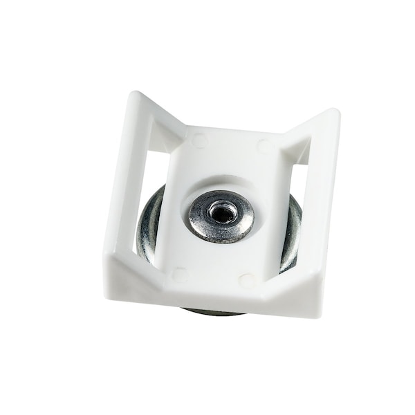 Winnie Industries 26 lb Magnetic Grip Tape Mount, White/Natural, 50PK - WMAG26HLWH