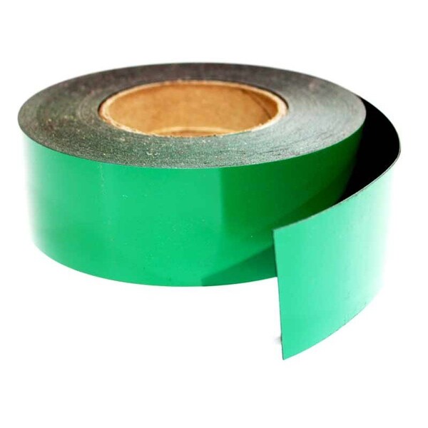 Visual Workplace Magnet-Strip, .030", 2"x50, Green - 40-702-0250-614