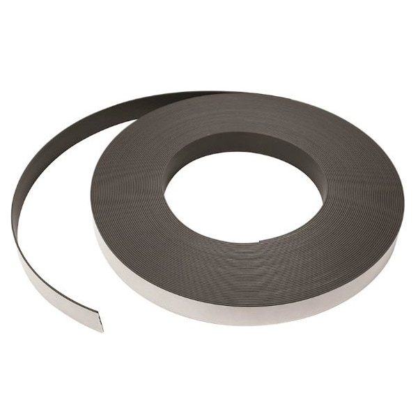 Eclipse Magnetics 1 in. X 200' WHITE MAG STRIP - FM655