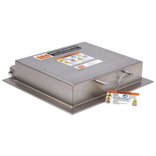 Eriez Magnetic Plate, Ceramic, L 9 1/8xW17 1/2In - 135713P