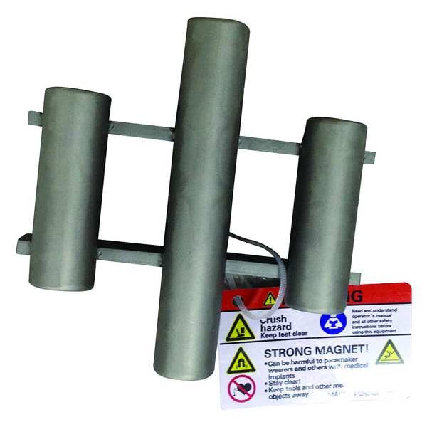 Zoro Select Magnetic Grate, Round, Rare Earth, 6in dia. - 34TA36