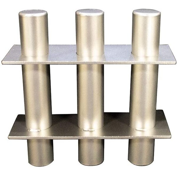 Mpi 6" x 6" Square 316SS Rare Earth Grate Magnet - GM-66-REN-316