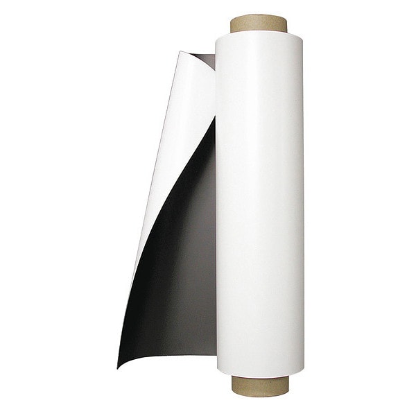 Zoro Select Magnetic Sheet, 10 ft. Lx40W, 0.03" Thick - ZGN3040GW10