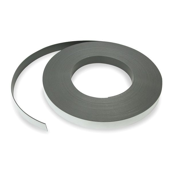 Zoro Select Magnetic Strip, 10 ft. L, 1 In W - 6XY43