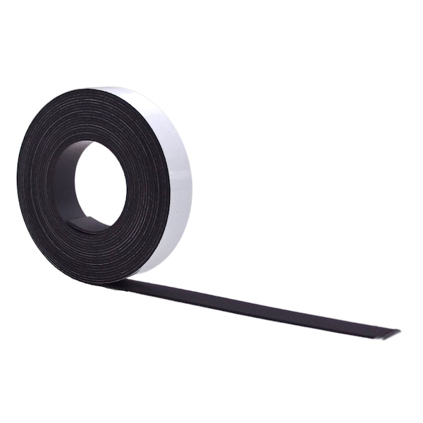 Wod Tape MTWOE03E Flexible Strong Magnetic Tape with Writeable White Surface: 3/4 in. x 100 ft - WOD MTWOE03E-00750-1-100-WHI