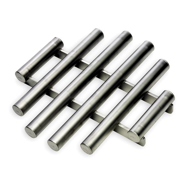 Eriez Magnetic Grate, Rare Earth, 1 1/2H, Dia 8In - 135688P