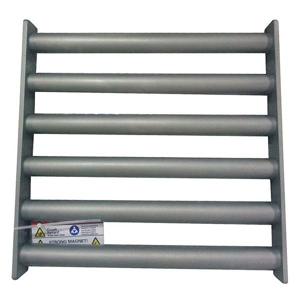 Zoro Select MagntcGrate, Rectnglr, Ceramic, 12inLx12inW - 34TA06