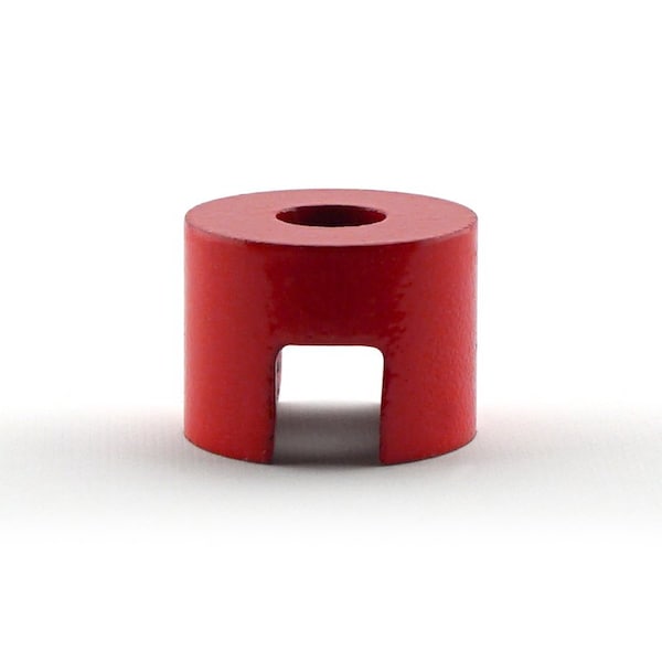 Master Magnetics Magnet Source .375 Dia. in. L X .5 in. W Red Work Holding Magnet 1.5 lb. pull 1 pc - 07258