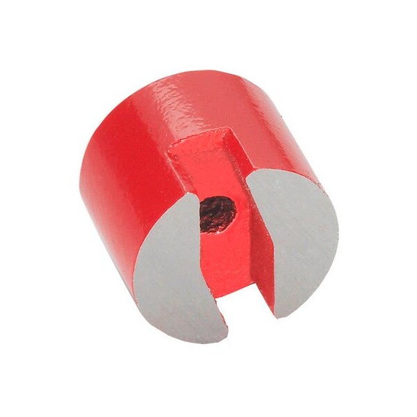 J.W. Winco J.W. Winco Button-Type Magnet w/ Thru Hole - .51" Diameter, Steel - 60-AN-13
