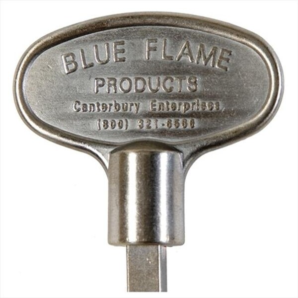 Canterbury  Enterprises Llc Blue Flame NKY.8.07 8 in. Universal Key Pewter - NKY.8.07