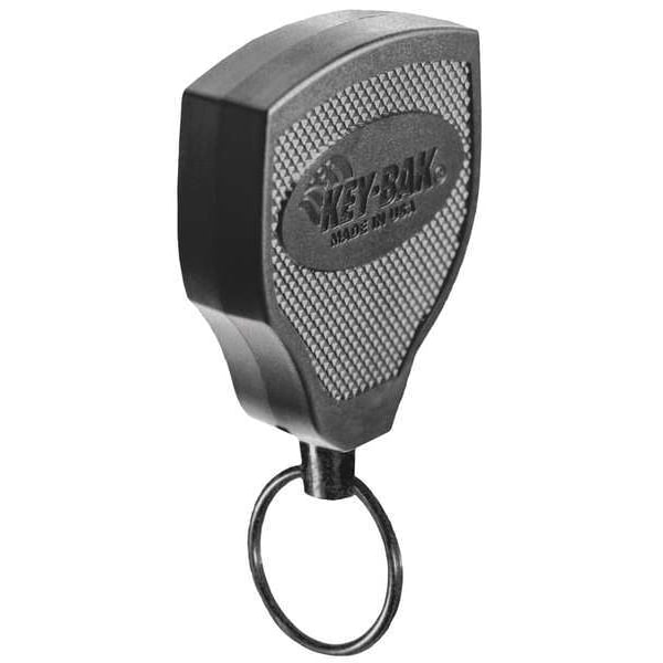Zoro Select Key Reel, Black, Kevlar Cord, Matte Black - 0S48-803