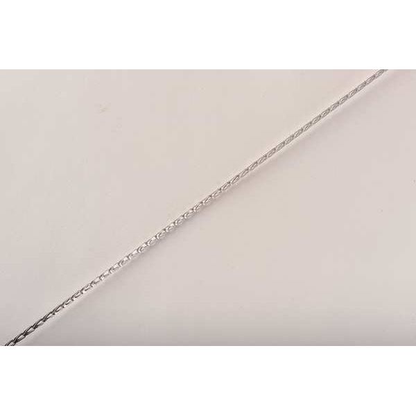 Zoro Select Key Reel, Chrome, Stainless Steel Chain, Chrome Texture - 0005-011