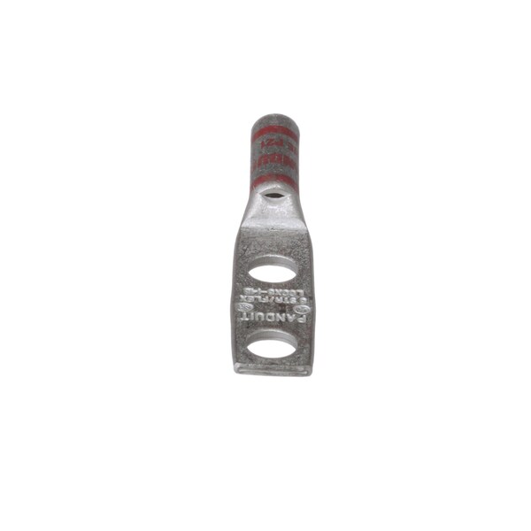 Terminal de compresión de cobre Panduit, 2 orificios, calibre #8 F - LCCX8-14B-L