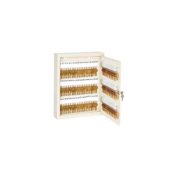 Master Lock Master Lock 7126D Heavy Duty Key Cabinet, Holds 120Keys, 13W x 314D x 17H, with 2 Keys - 7126D