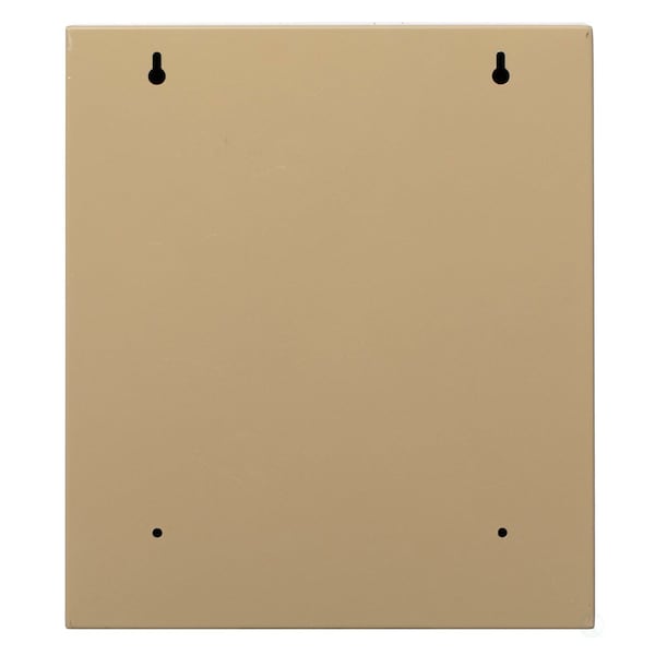 Basicwise 60-Key Security Steel Cabinet with Numbered Tags and Key Lock - Key Holder Wall Mount Lock Box - QI004702