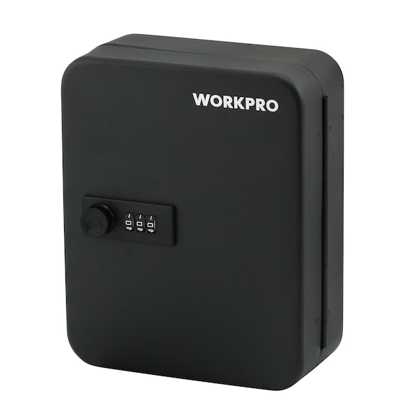 Prime-Line WORKPRO W082082 20 Key Steel Cabinet with Combination Lock 8 in.  x 6.3 in.  x 3 in.  (Single Pack) - W082082