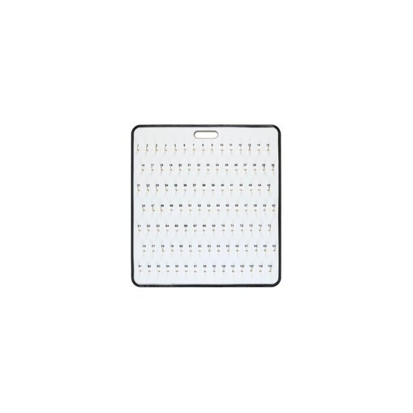 Car Dealer Depot Safety Hook Key Board, 105 Hook - 399 - 105