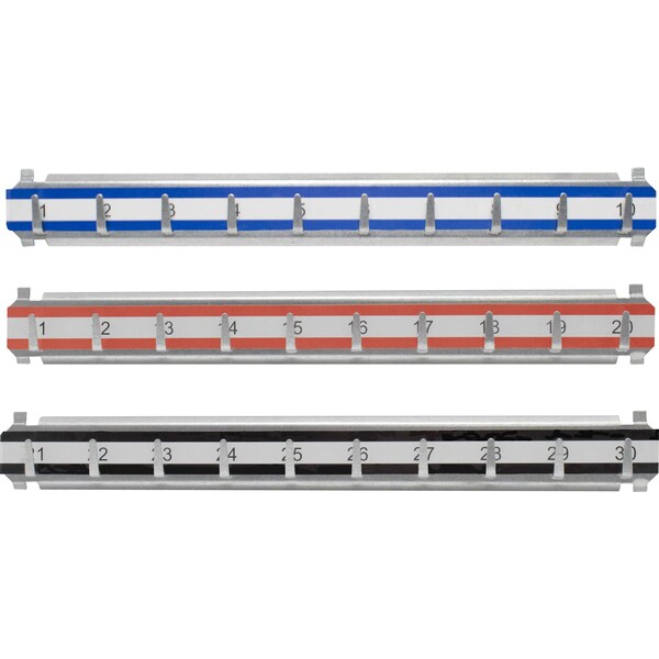 Barska Key Shelves with 001-100 Numbered Hooks, 10 shelves - AF13682