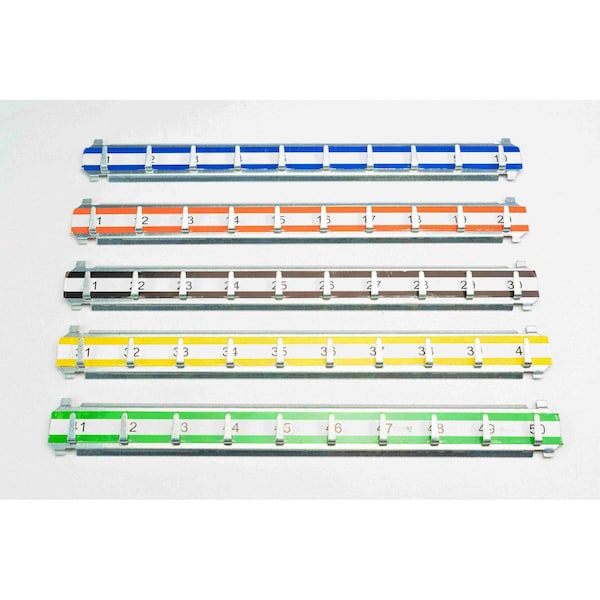 Barska Key Shelves with 001-100 Numbered Hooks, 10 shelves - AF13682