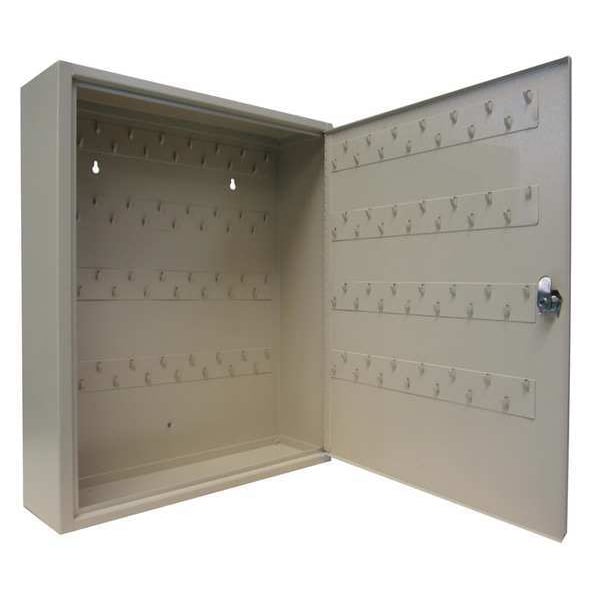 Zoro Select Key Control Cabinet, Steel, Beige, 120 Key Capacity - 33J859
