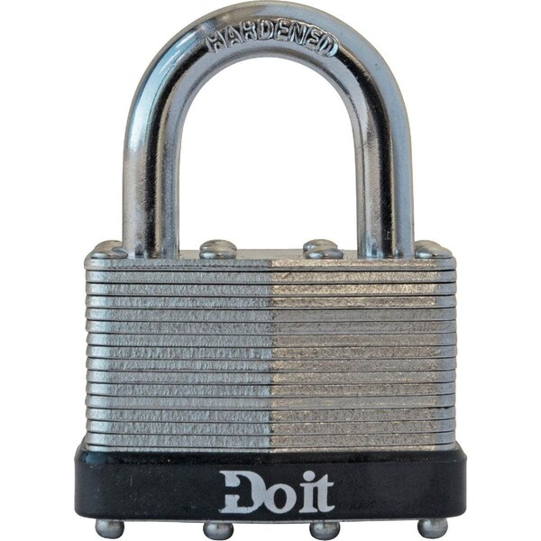 All-Source Laminated Steel 1-3/4in. Pin Tumbler Padlock - 1801DDIB