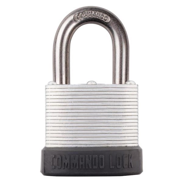 Tool Time 1.75 x 3 x 1 in. Laminated Steel Dual Ball Bearing Locking Padlock - TO3307313