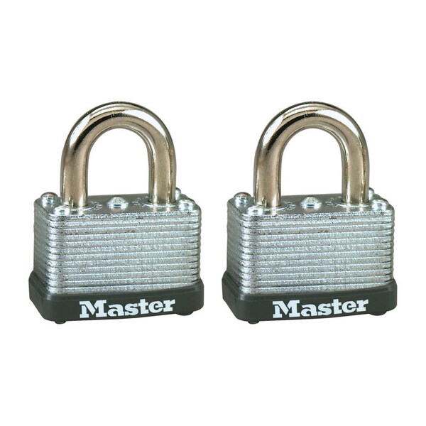 Master Lock Master Lock 15 in. H X 13 in. W X 1-1/2 in. L Steel Warded Locking Warded Padlock, PK2 - 22T