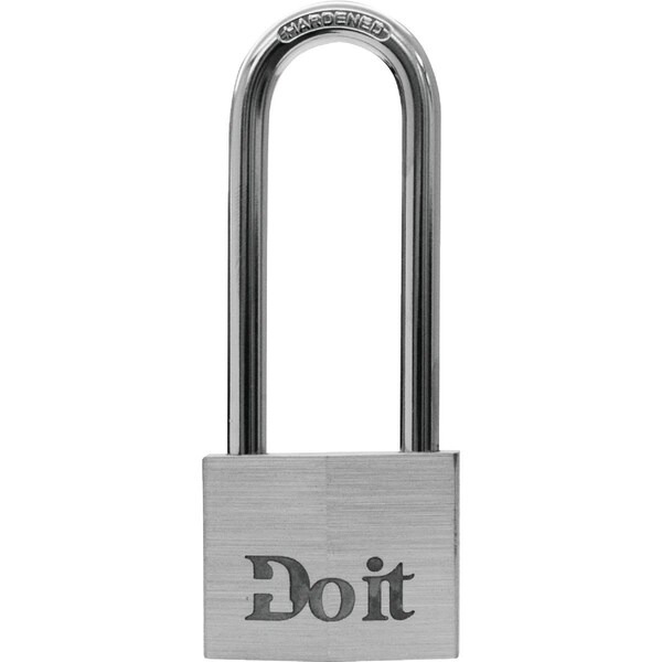 All-Source 1-1/2 In. W. Long Shackle Aluminum Padlock - 1840DLJDIB