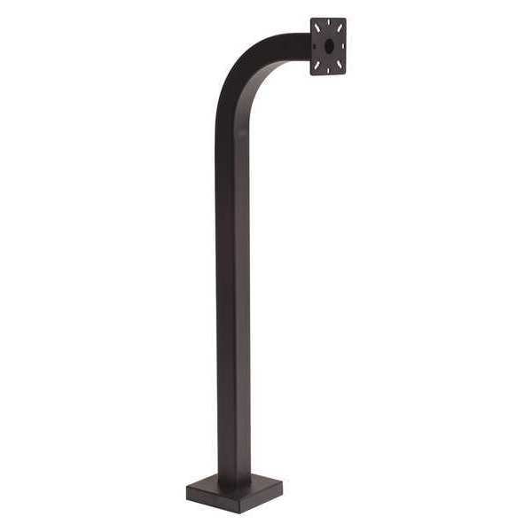 Pedestal Pro Curb Height Pedestal, 36"H, Steel, Black - 36-9C