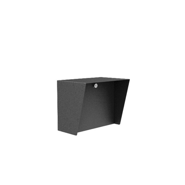 Pedestal Pro Outdoor Housing, 8"H, 10"W, Powder Coated - LANDO-CS-10X8-E