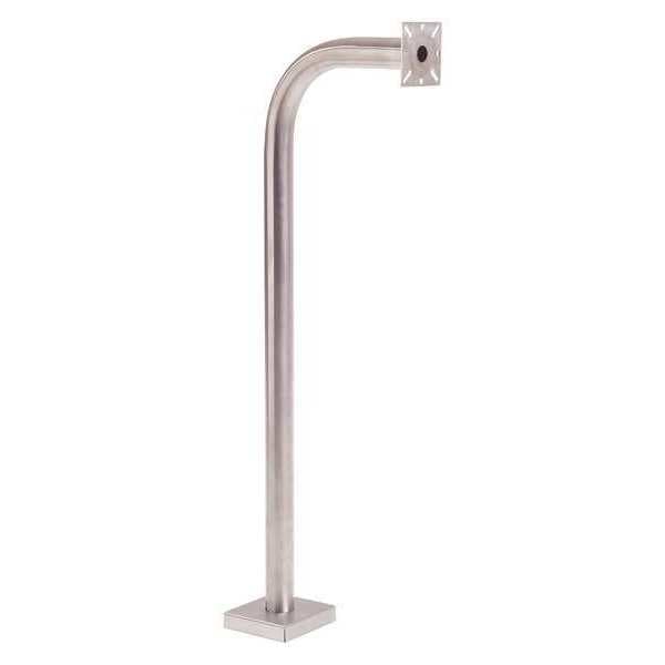 Pedestal Pro Gooseneck Pedestal, 42"H, Stainless Steel - 42-9C-SS